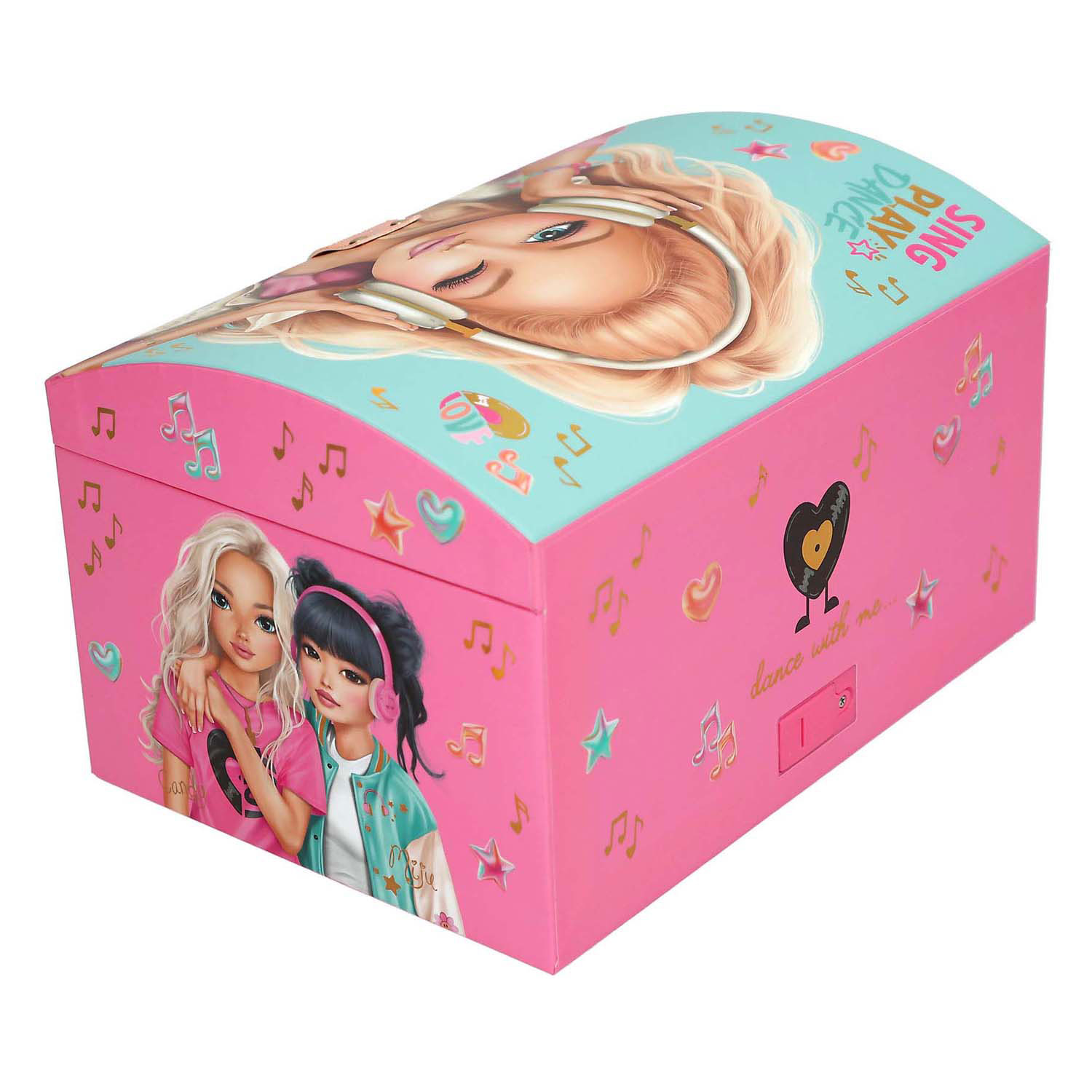 TOPModel Grote Sieradendoos met Code en Muziek Music