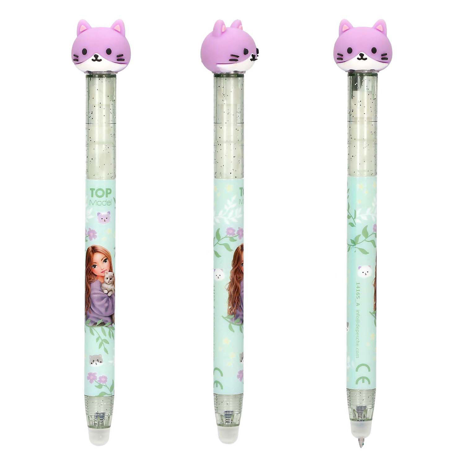 TOPModel Uitgumbare Gelpen Blooming Kitty