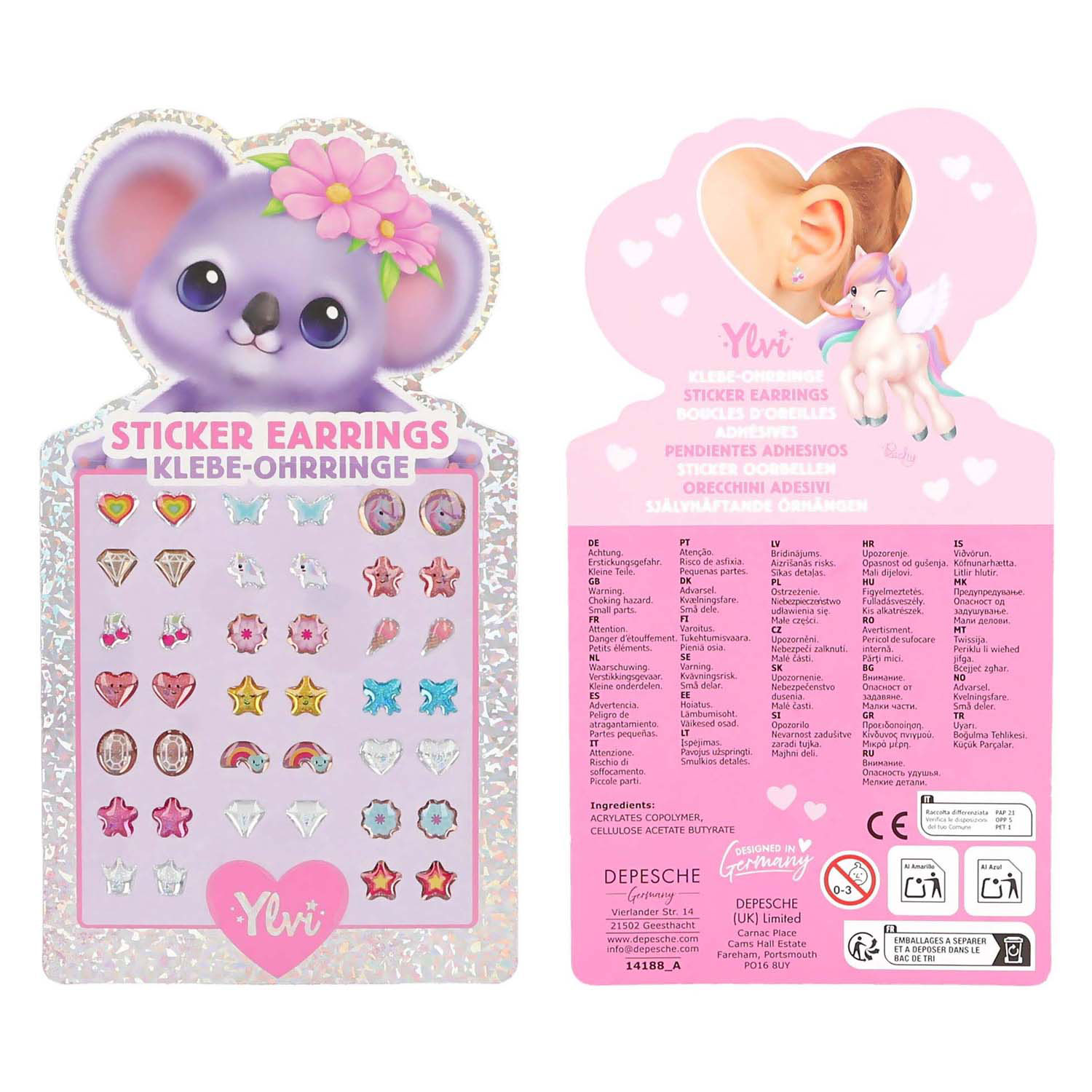 Ylvi Sticker Oorbellen