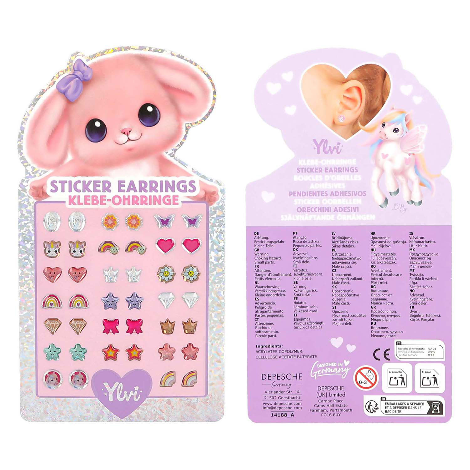 Ylvi Sticker Oorbellen
