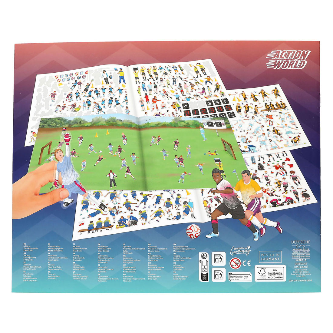 Create Your Football Game - incl. Stickers