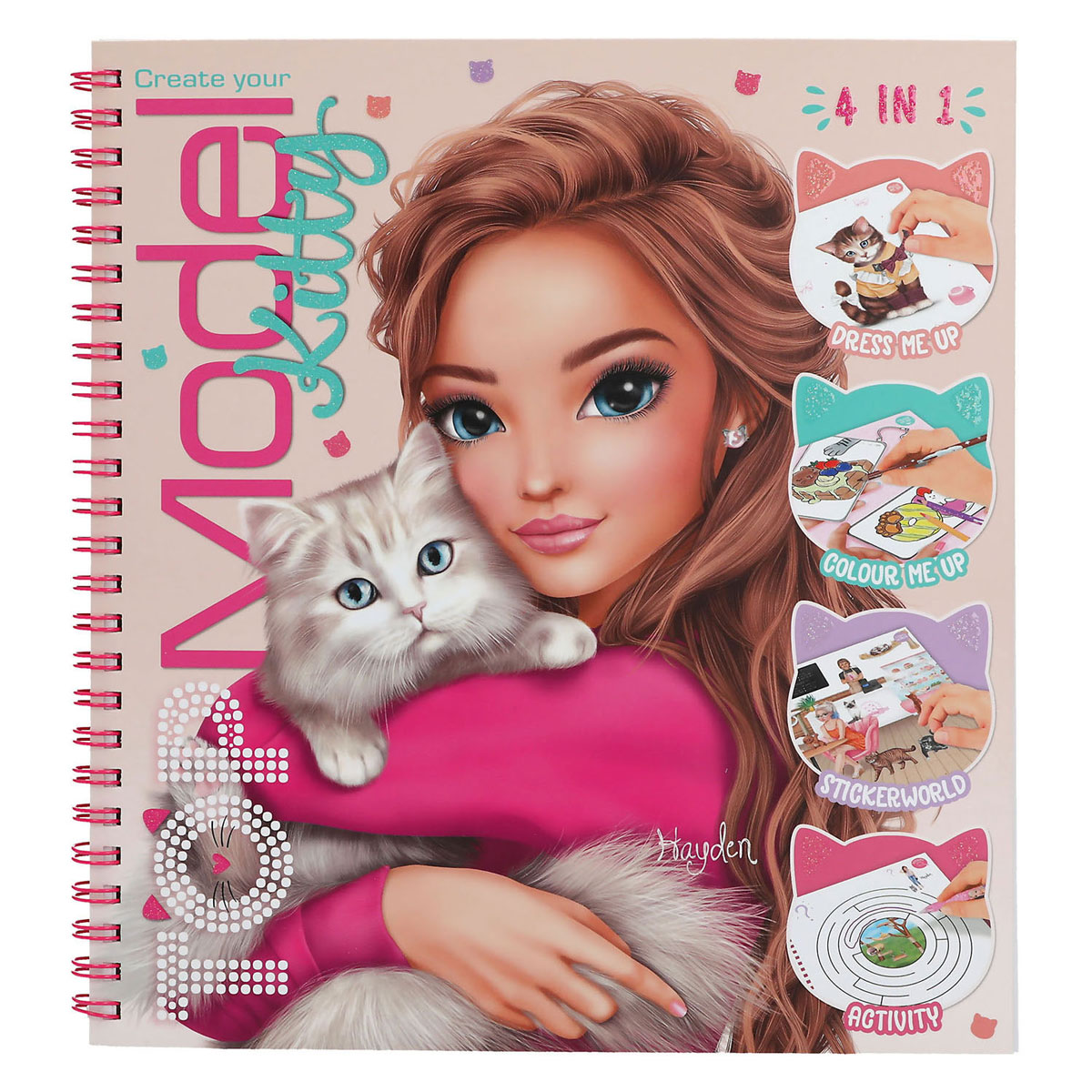 TOPModel Create your Kitty Kleurboek