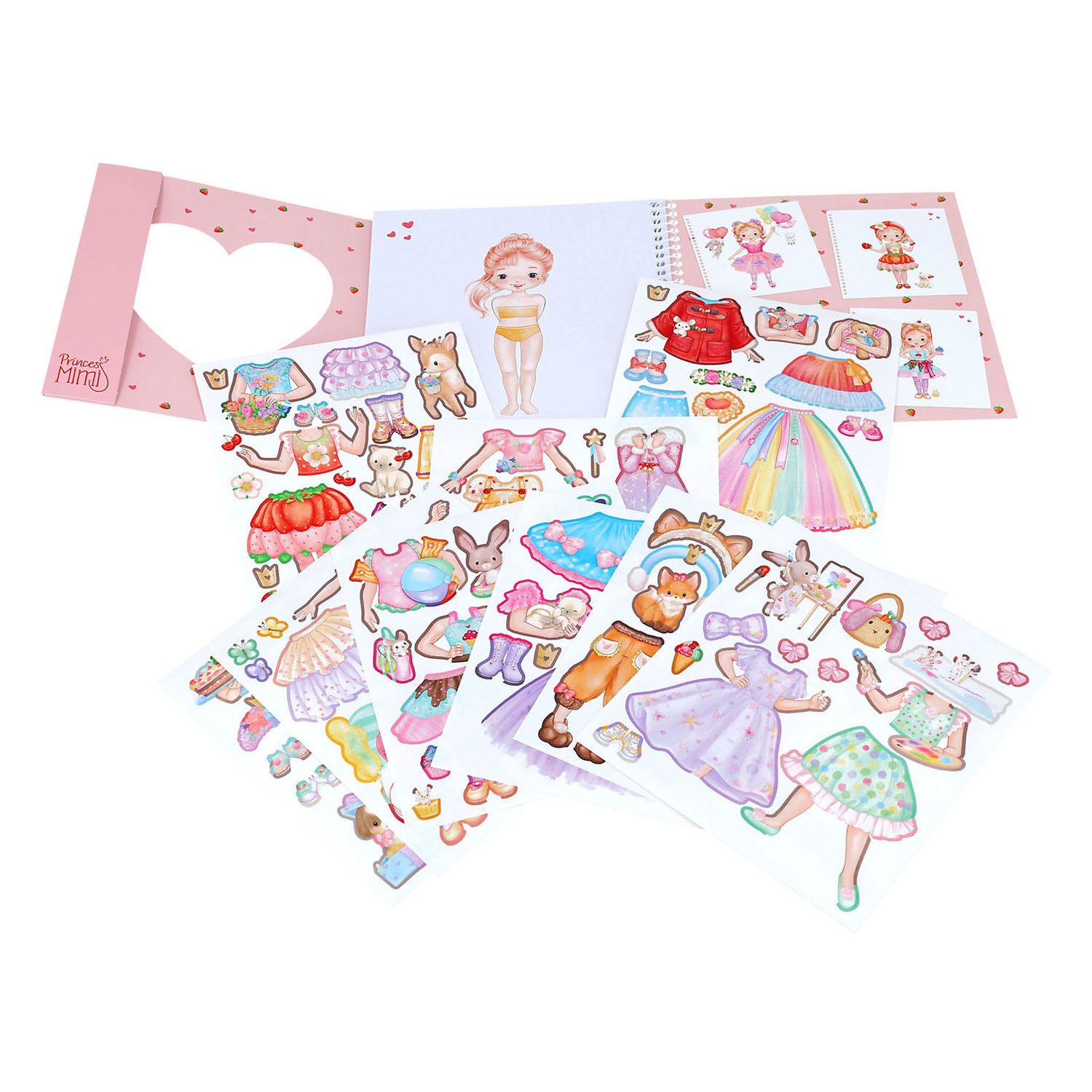 Princess Mimi Dress Me Up Stickerboek
