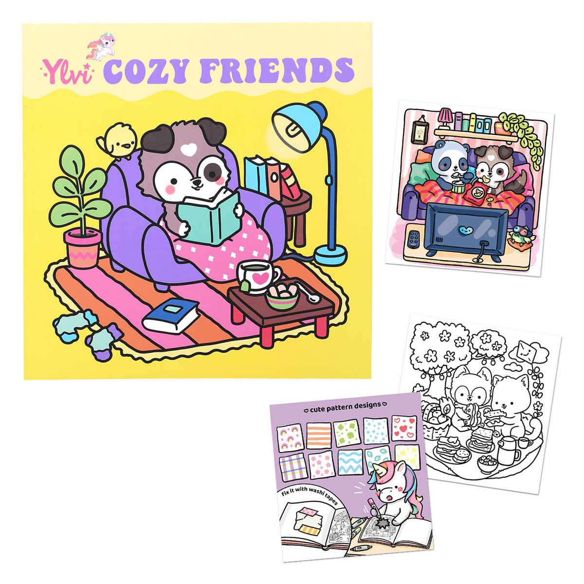 Ylvi COZY Friends Kleurboek