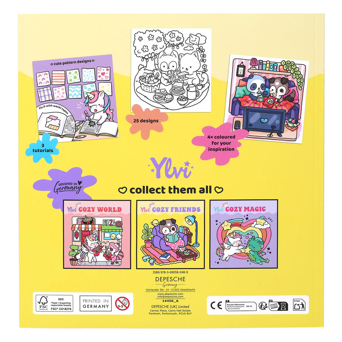 Ylvi COZY Friends Kleurboek