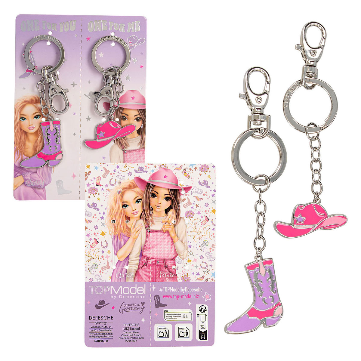 TOPModel BFF Sleutelhanger COWGIRL