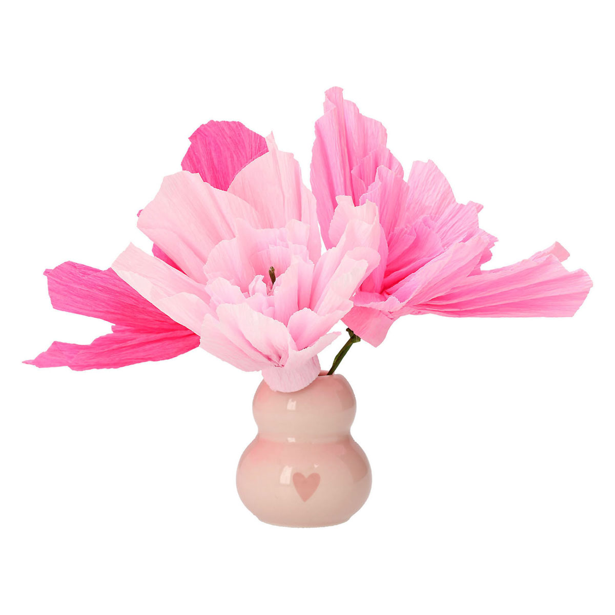 LOVIES Vaas met Bloemen Set