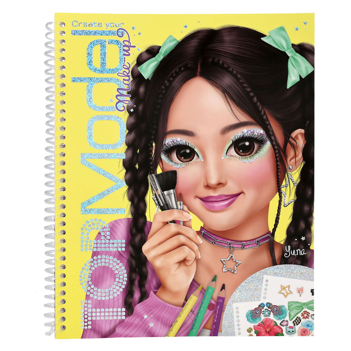 TOPModel Make up Kleurboek