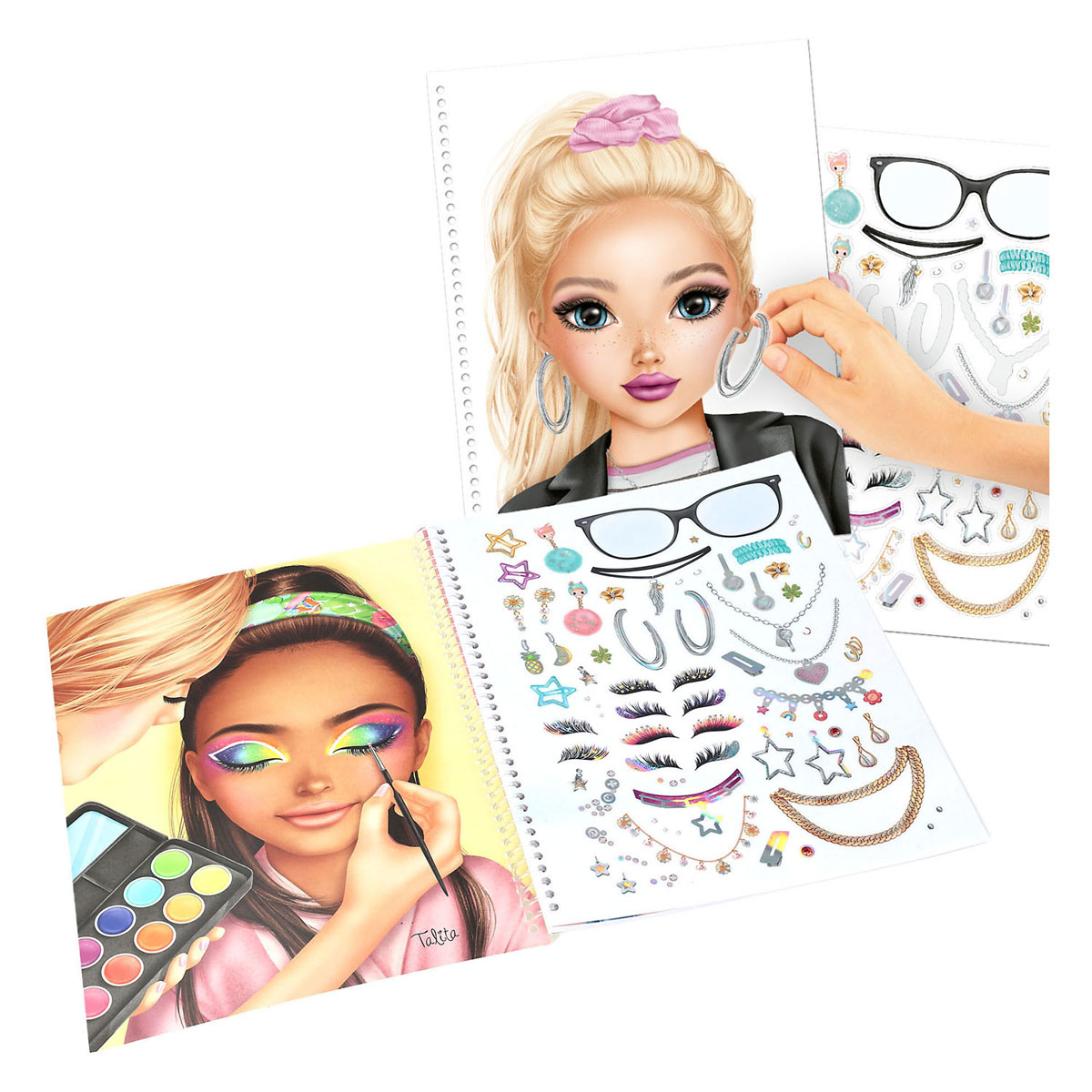 TOPModel Make up Kleurboek