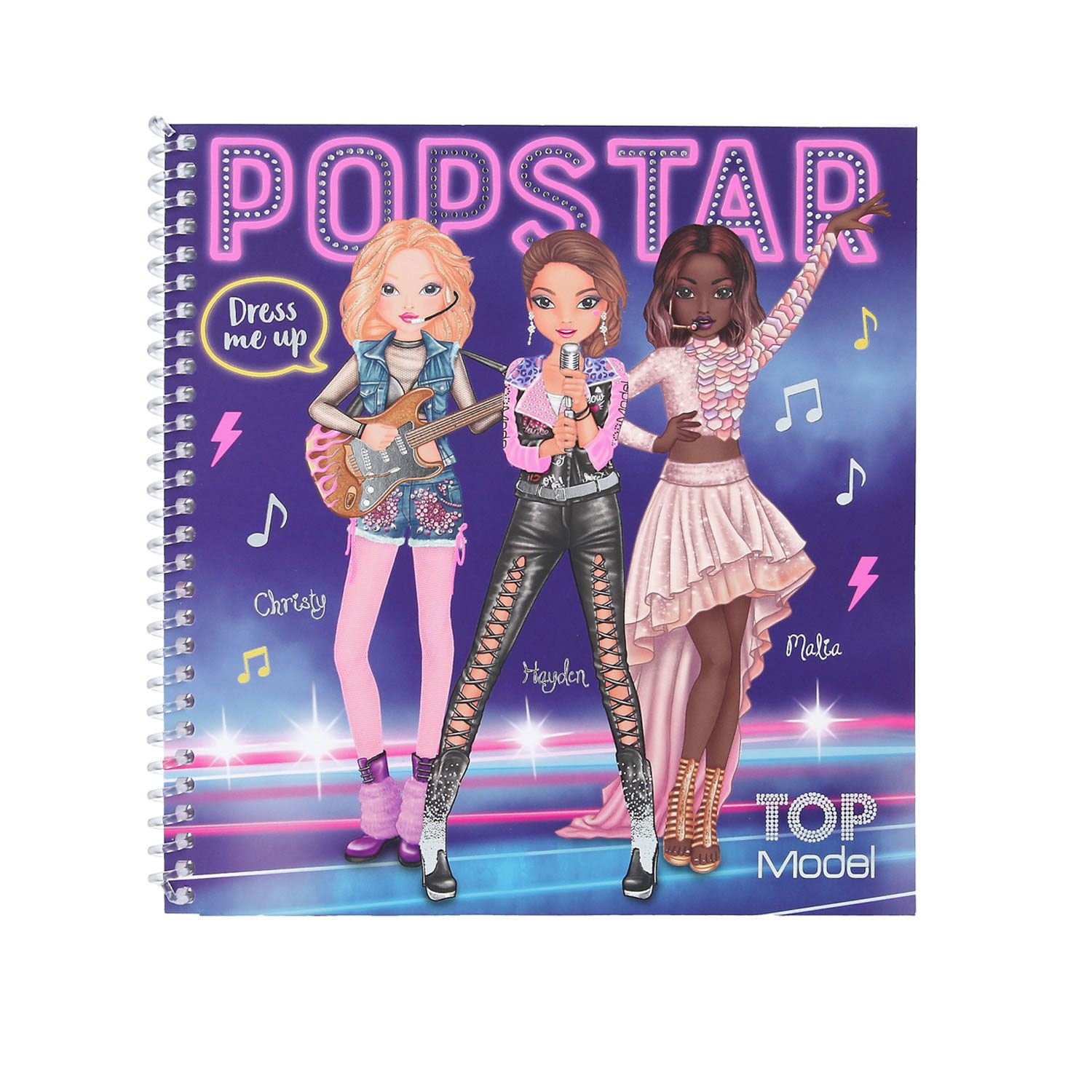 TOPModel Dress me Up Stickerboek Popstar