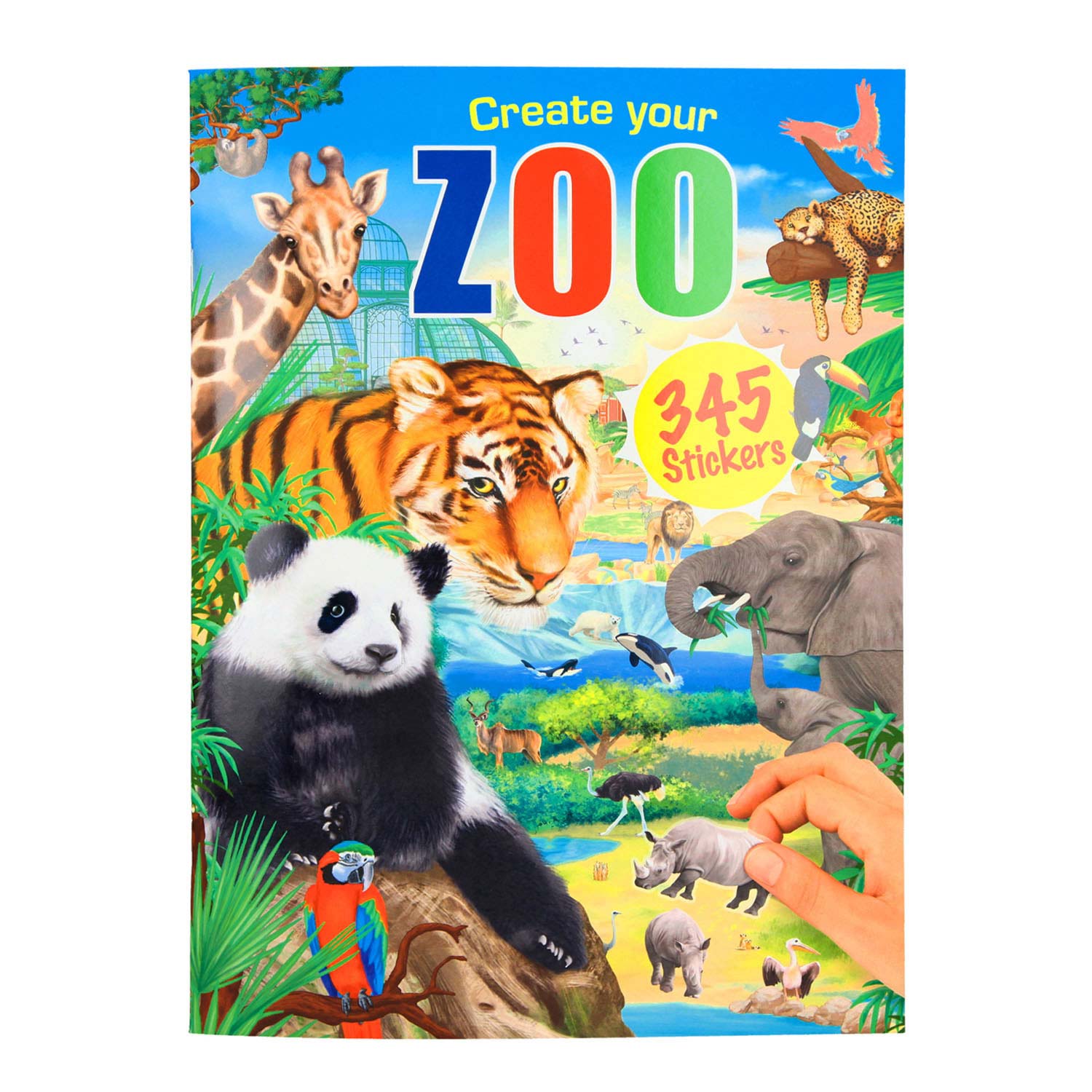 Create your ZOO Stickerboek online kopen Lobbes Speelgoed