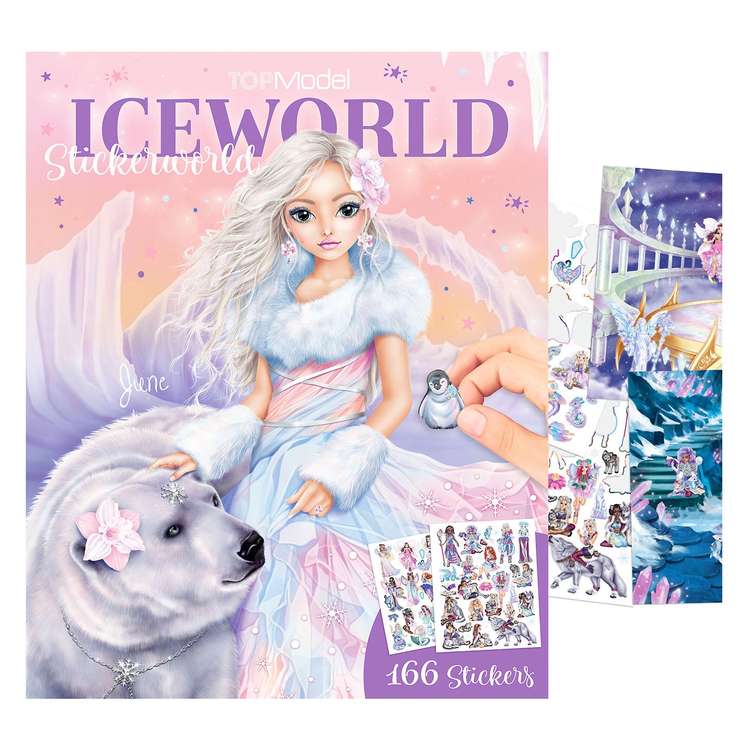 TOPModel Stickerbuch Iceworld