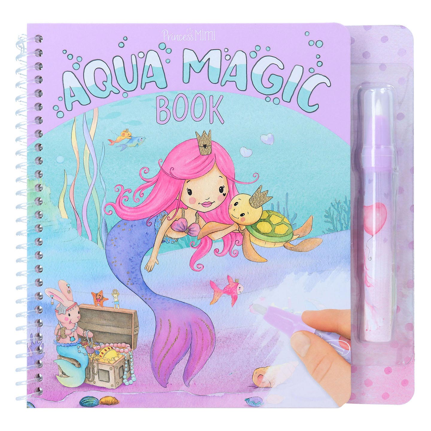 Depesche - Princess Mimi aqua magic book- kleurboek