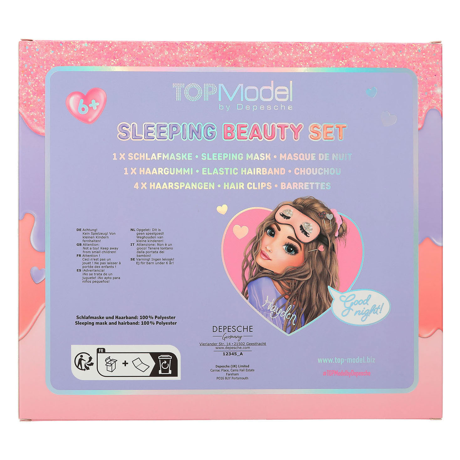 TOPModel Schlafmasken-Set Beauty & Me
