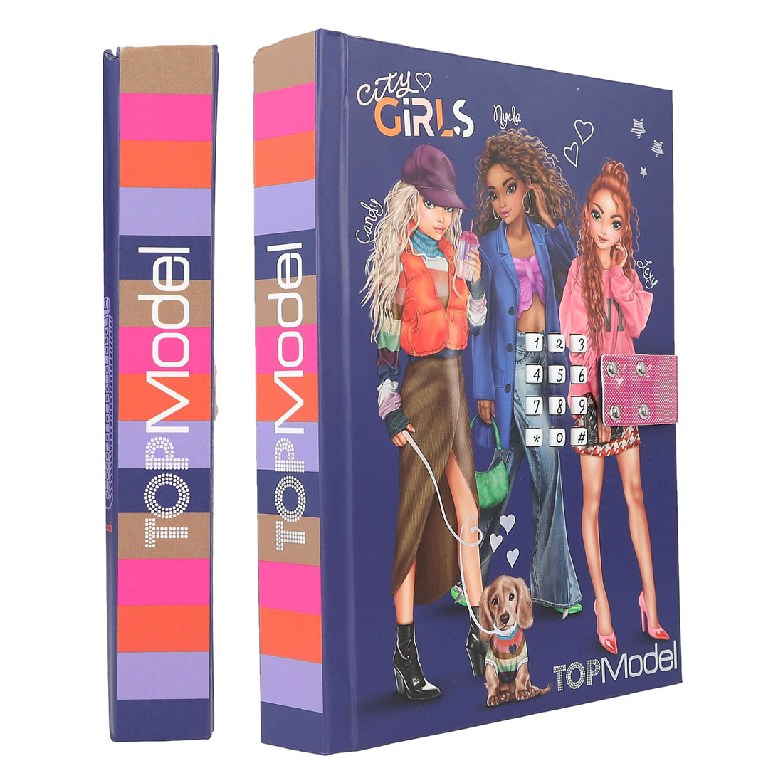 TOPModel Dagboek met Geheime Code City Girls