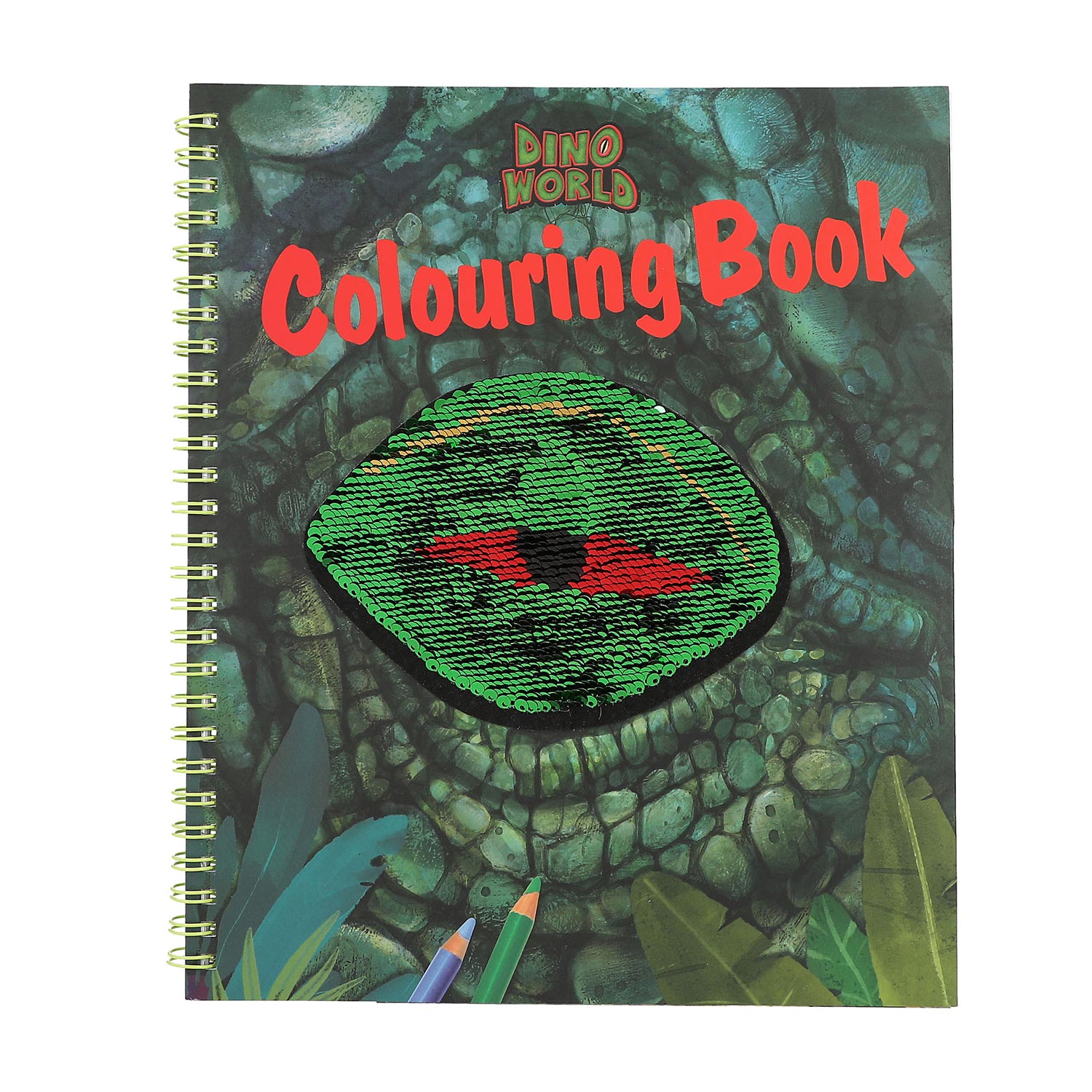 Dino World Kleurboek met Pailletten