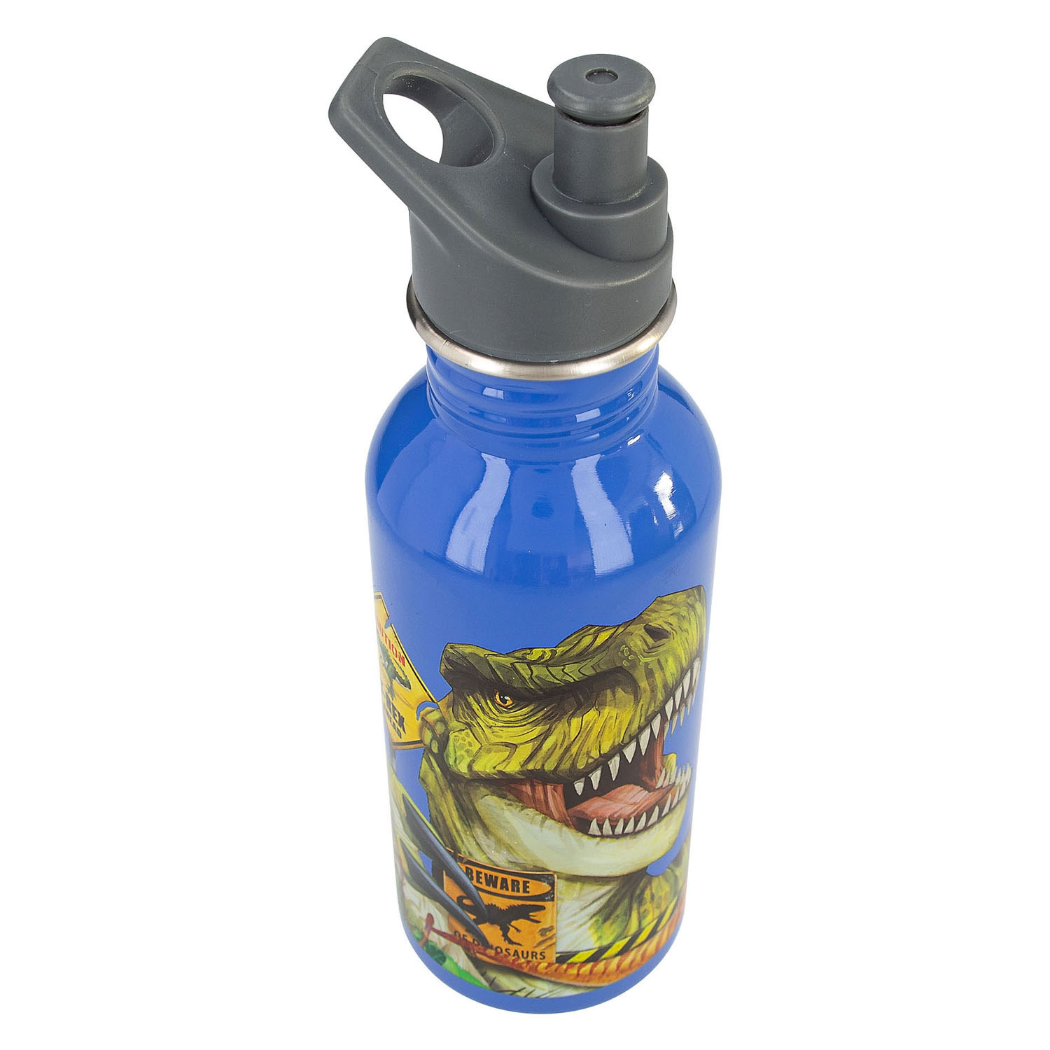 Dino World Trinkflasche Blau