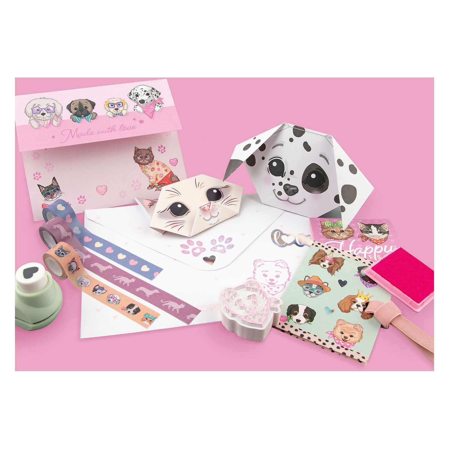 TOPModel Liebesbrief-Set Kitty und Doggy