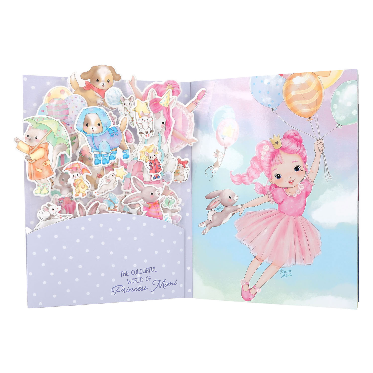 Princess Mimi Puffy Stickerboek