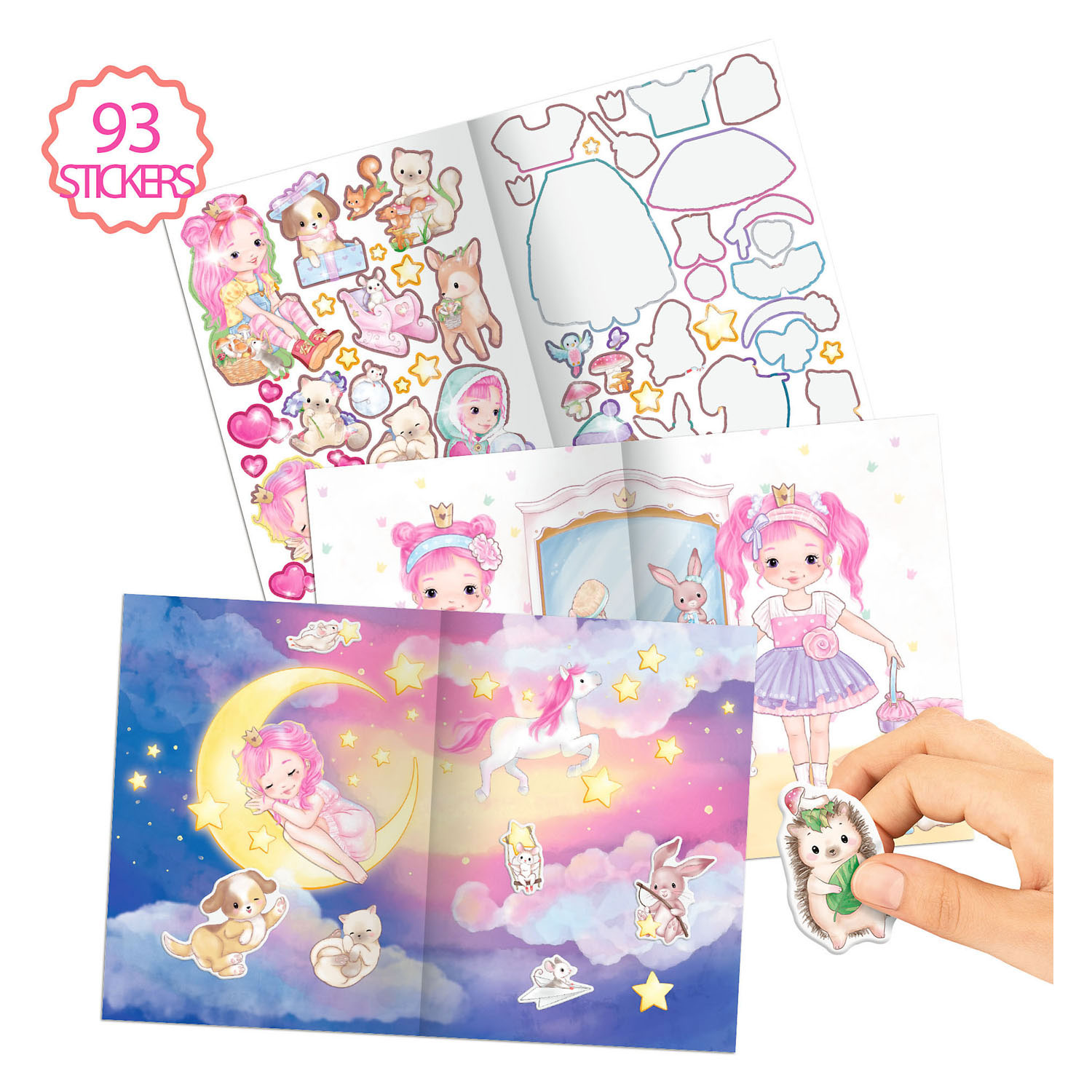 Princess Mimi Puffy Stickerboek