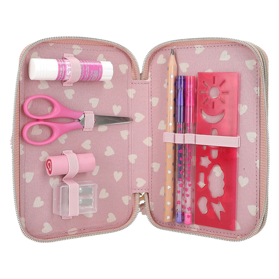 Princess Mimi Gevulde 2-Vaks Etui Fluffy