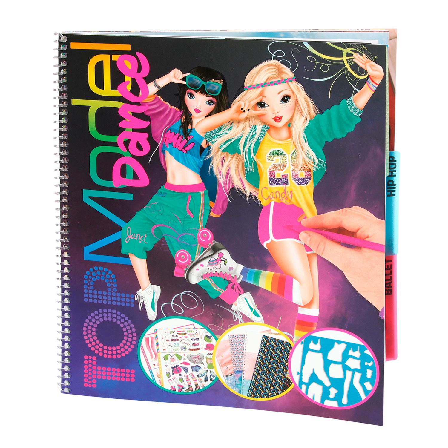 TOPModel Dance Special Kleurboek