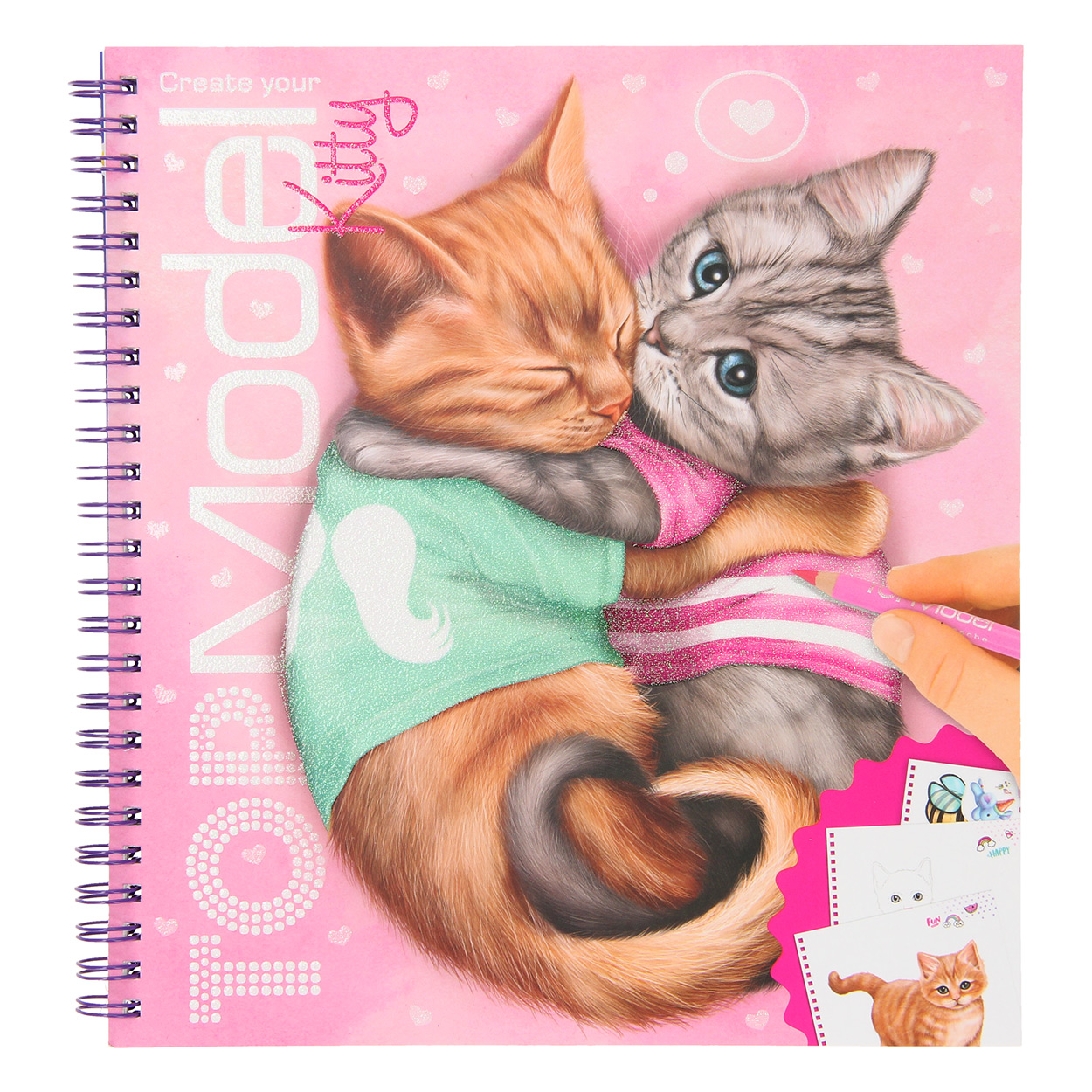 TOPModel Create Your Kitty Kleurboek