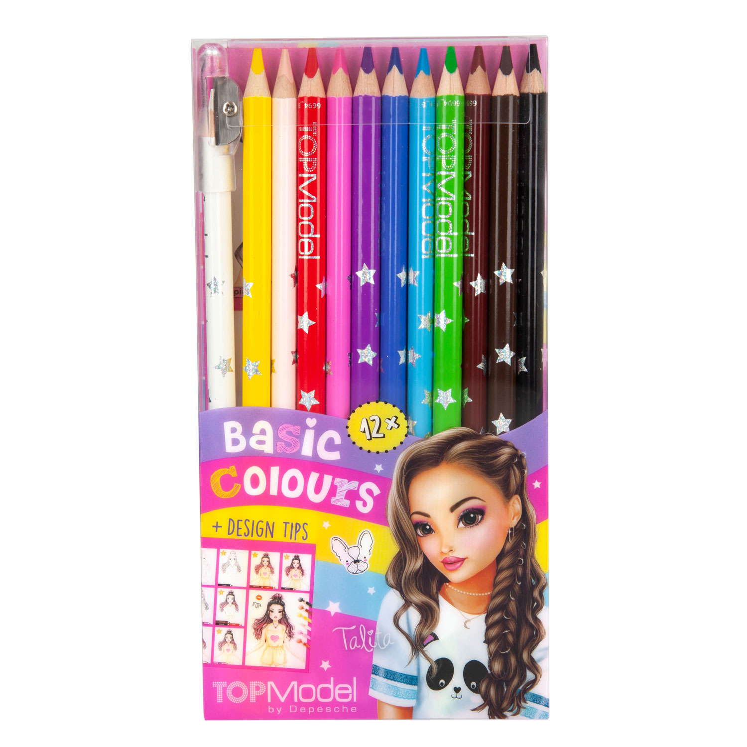 Crayons de couleur TOPModel , 12 pcs.