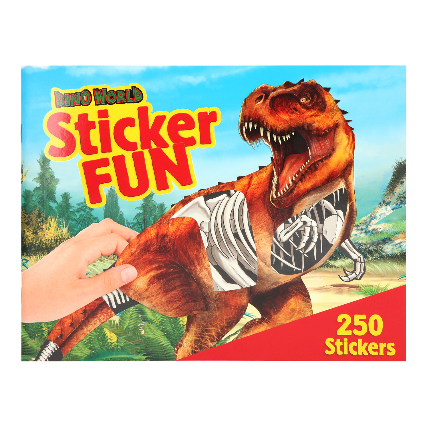 Dino World Stickerboek