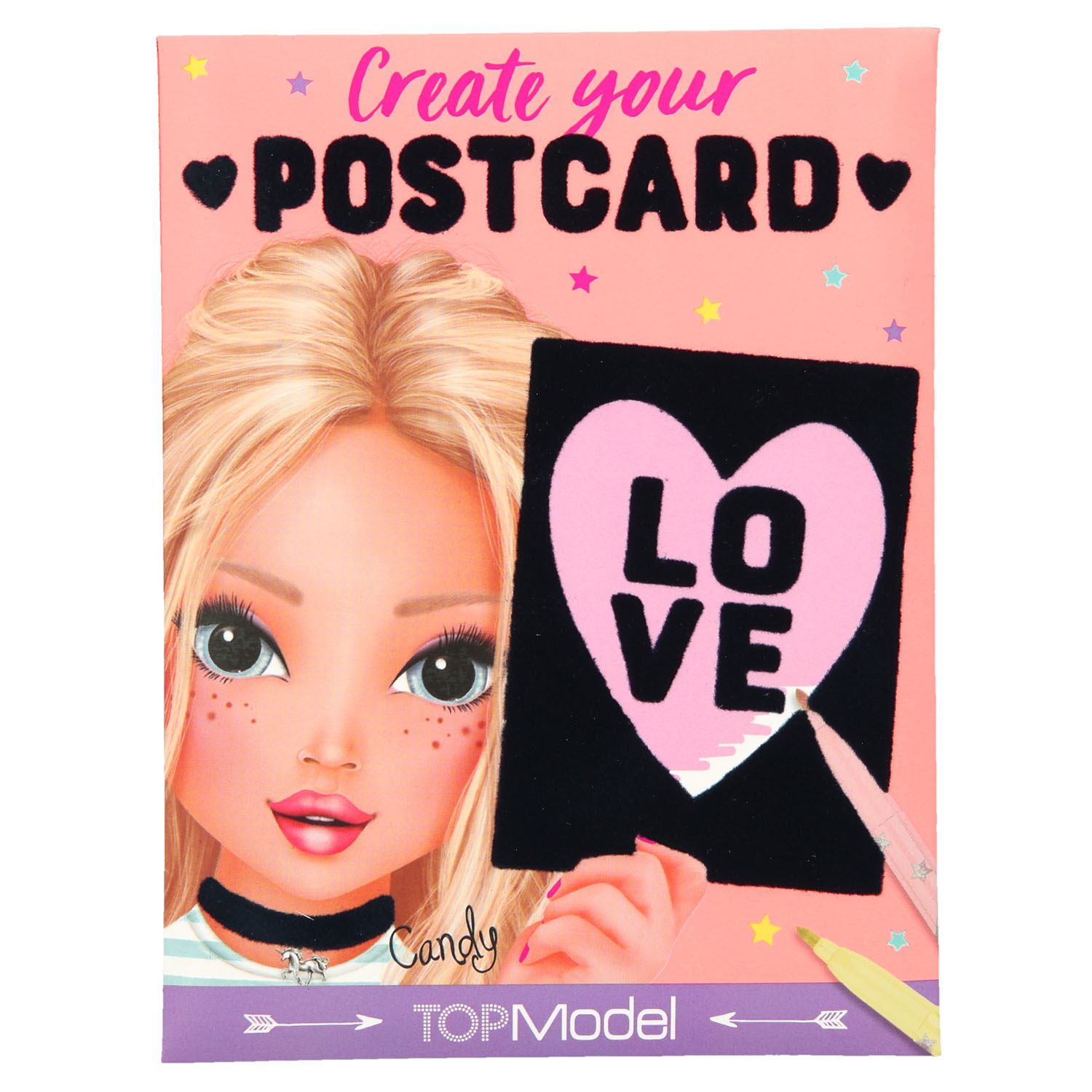 TOPModel Machen Sie Ihre eigene Postkarte