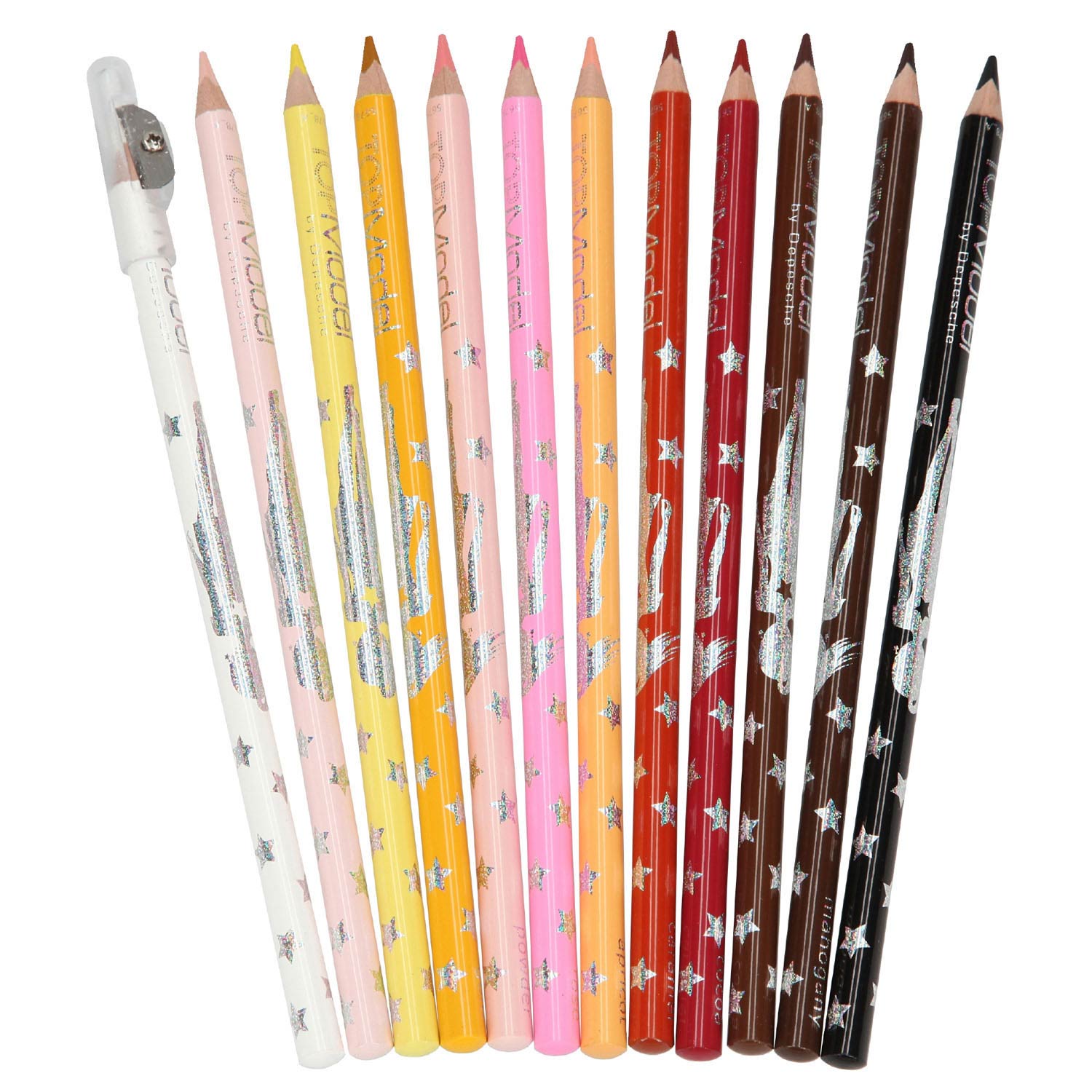Crayons de couleur TOPModel Couleur de peau et tons de cheveux