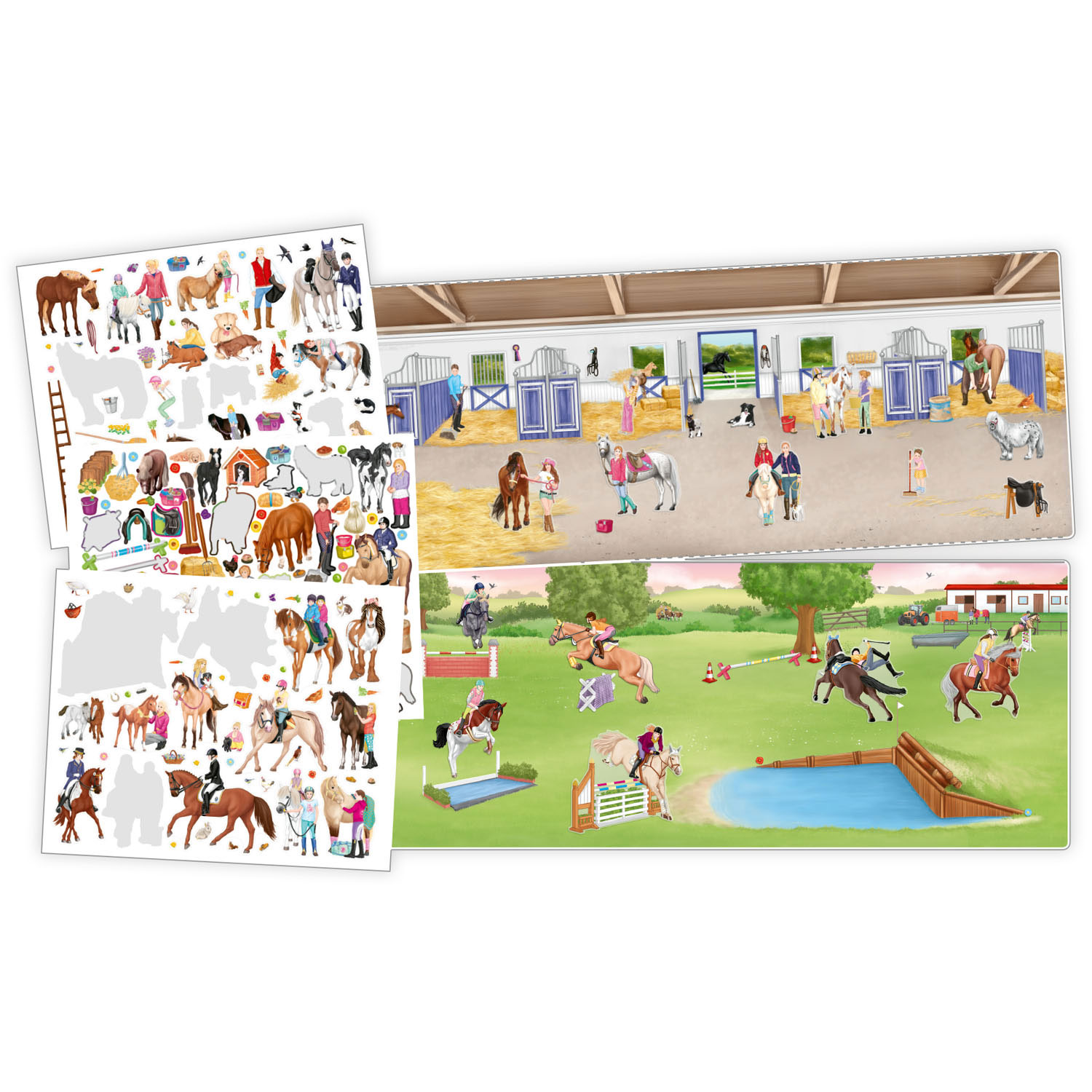 Create your Happy Horses Stickerboek