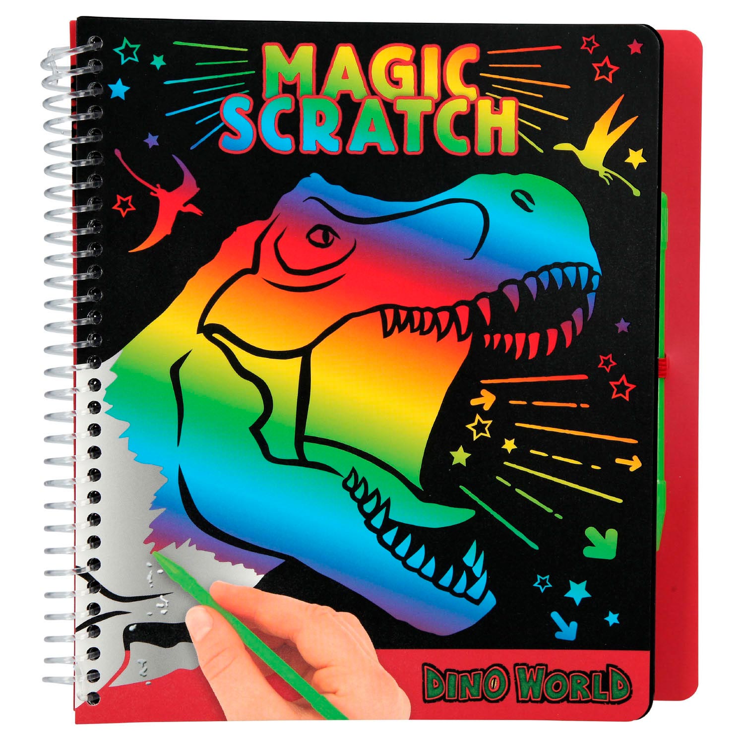 Dino World Magisch Scratchboek