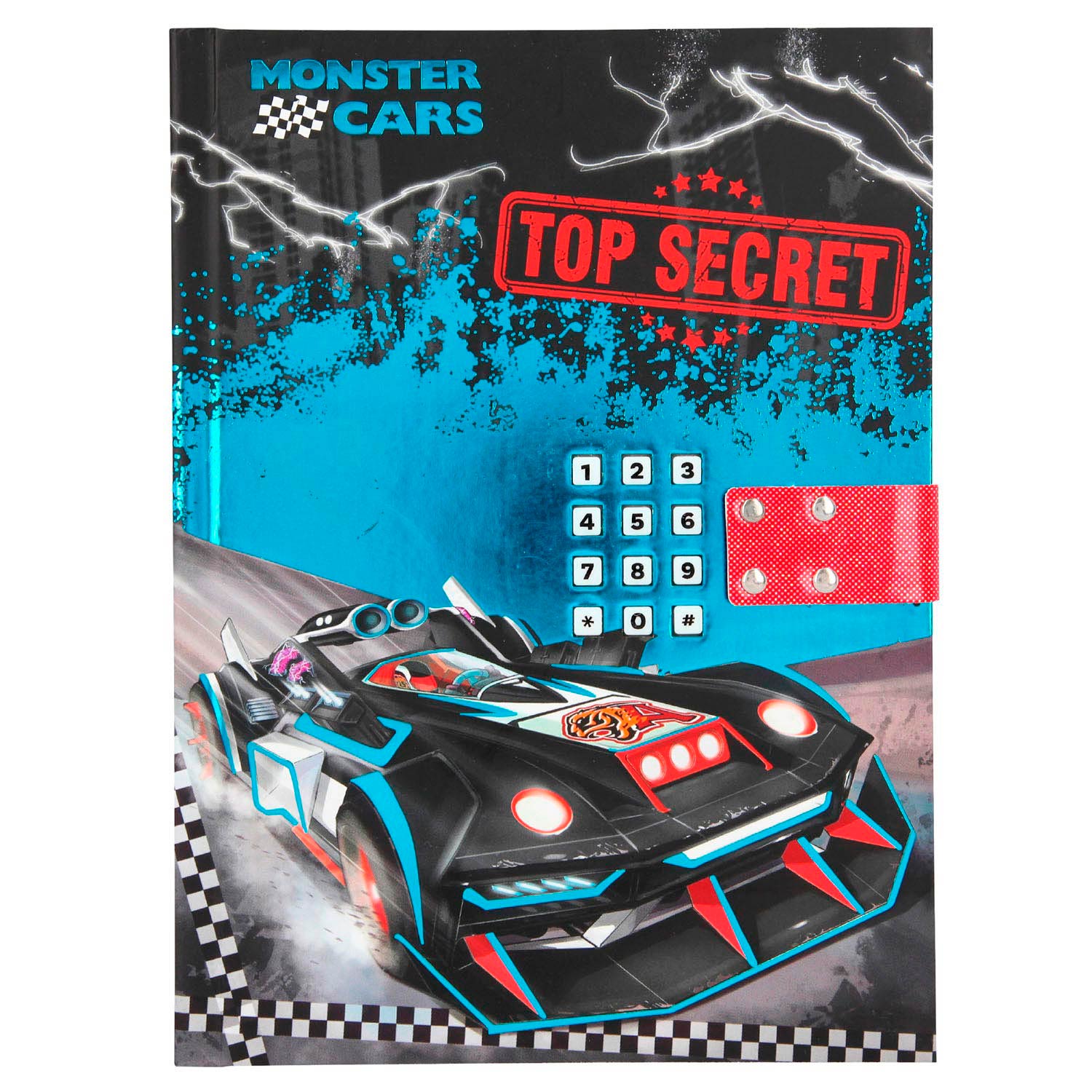 Monster Cars Dagboek met Geheime Code