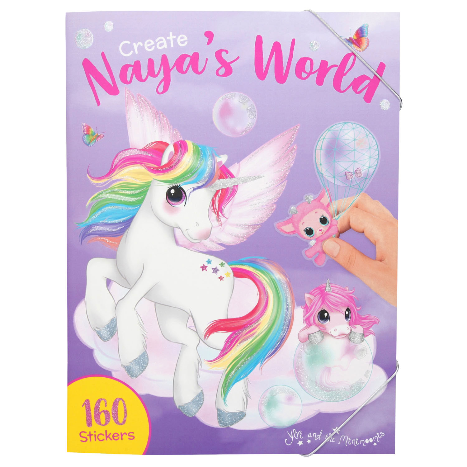 Ylvi & the Minimoomis Create your Naya's World Stickerboek