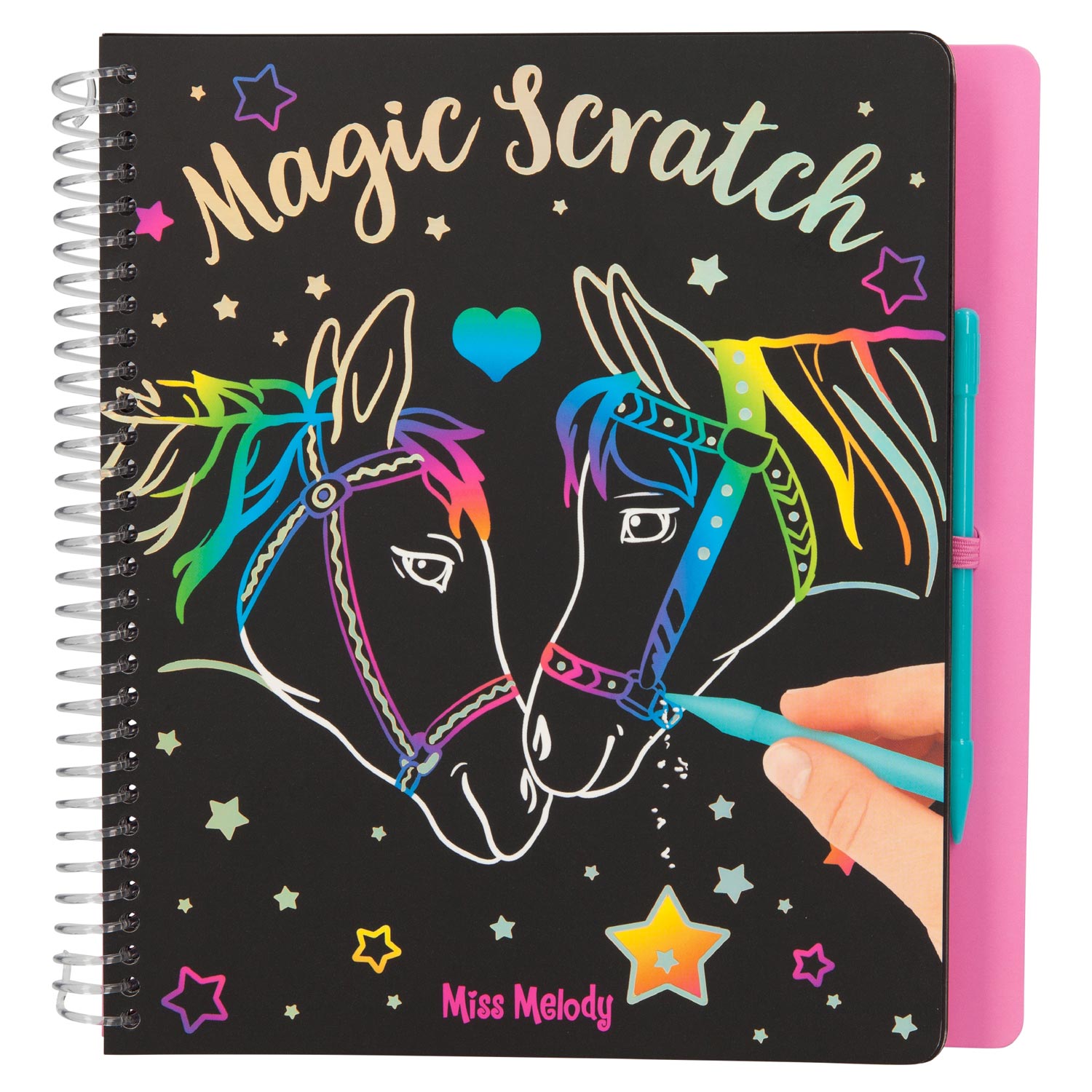 Miss Melody Magic Scratchboek