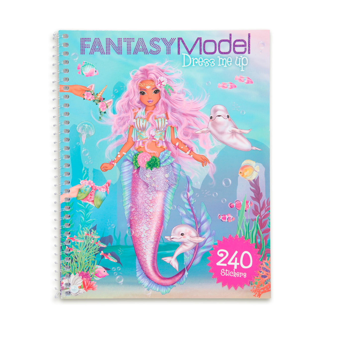 TOPModel Fantasy Model Dress me Up Stickerboek