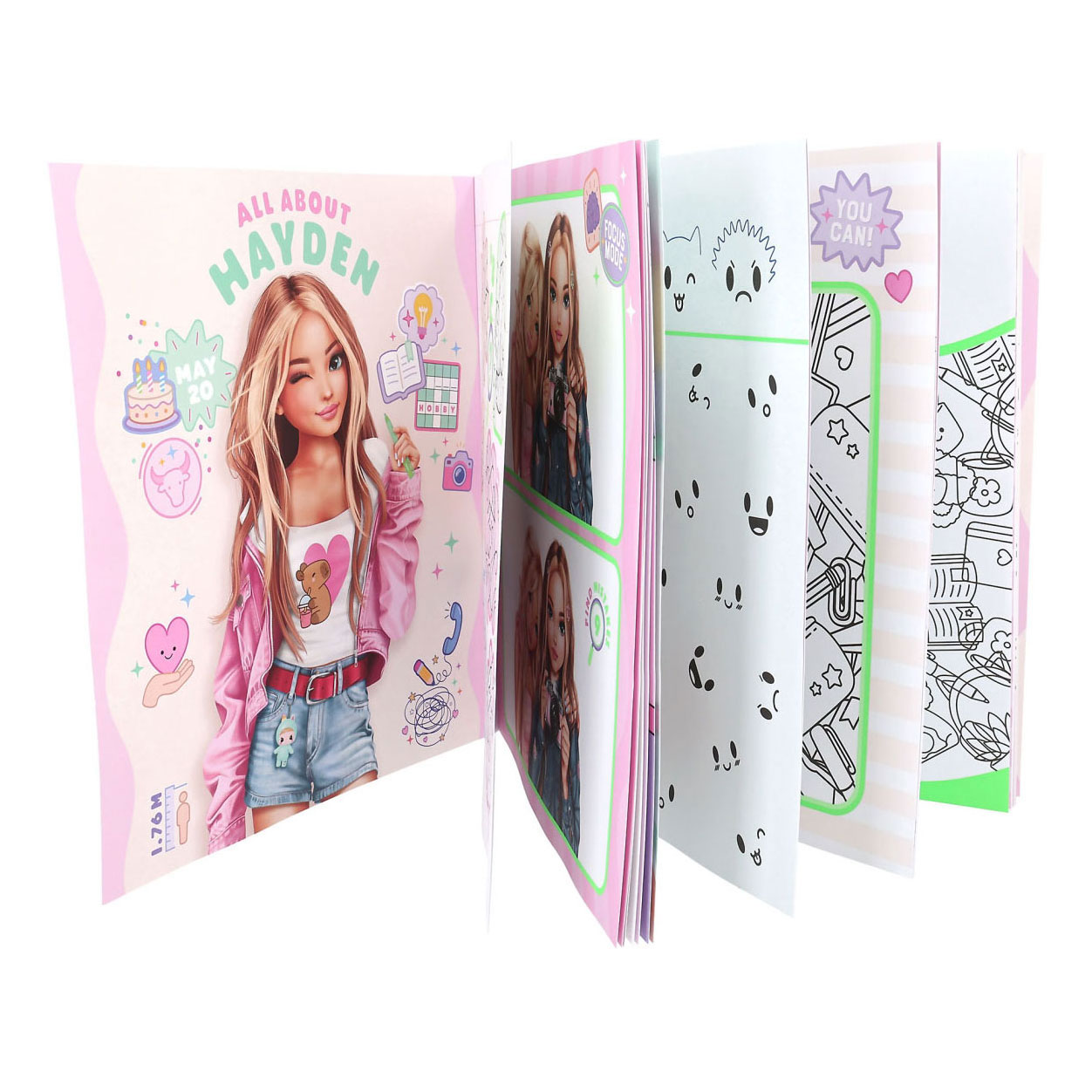 TOPModel Kleurboek Haydens Brain Games