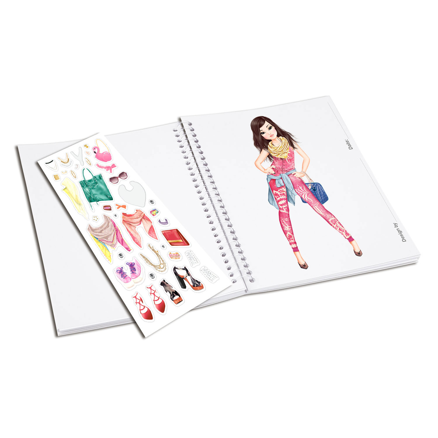 TOPModel Pocket Kleurboek 3D - Candy