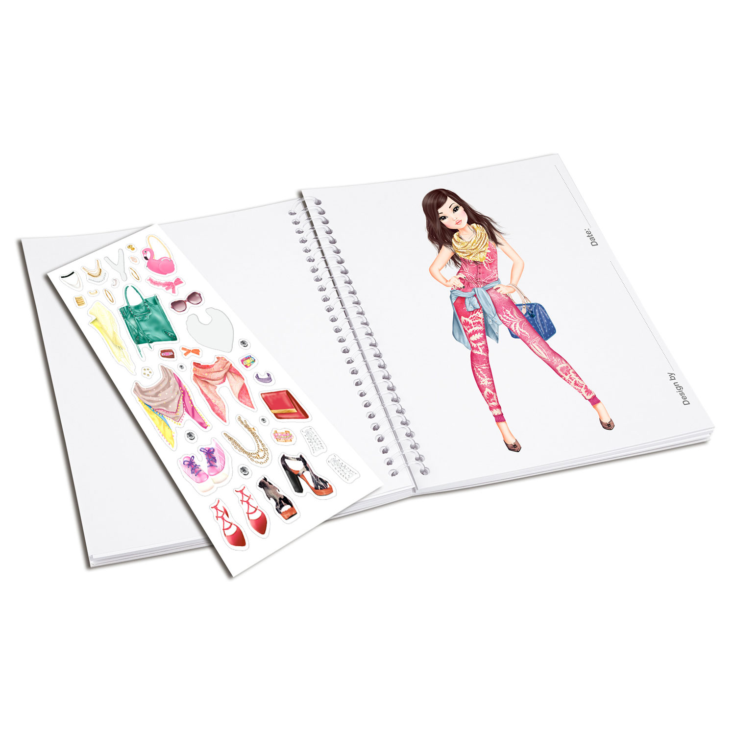 TOPModel Pocket Kleurboek 3D - Liv