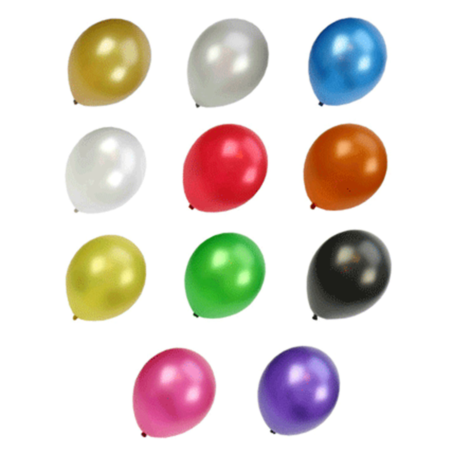Aanstellen Verenigen Relatie Metallic Ballonnen, 100st. online kopen | Lobbes Speelgoed