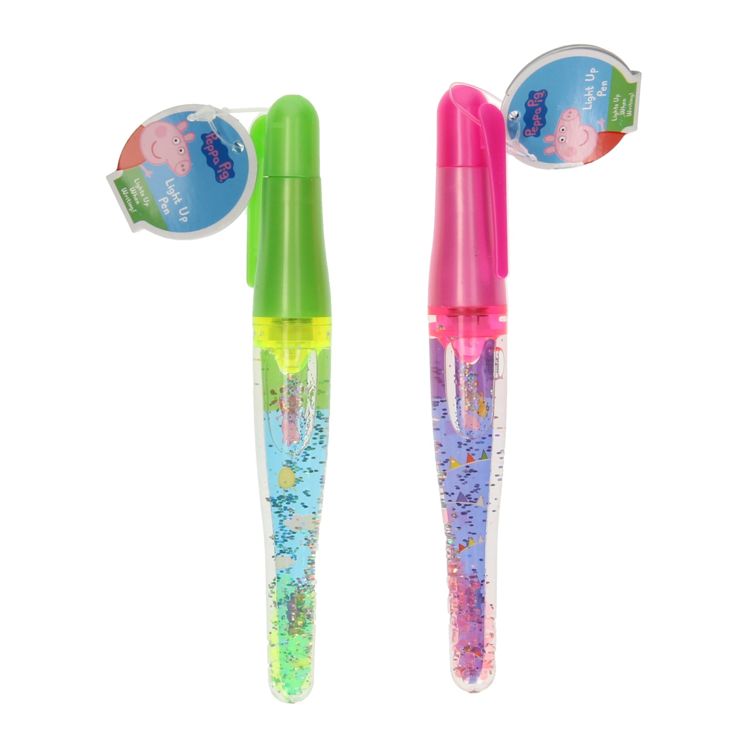 seksueel Frons Uitbreiding Peppa Pig Glitter Pen met Licht online kopen? | Lobbes Speelgoed