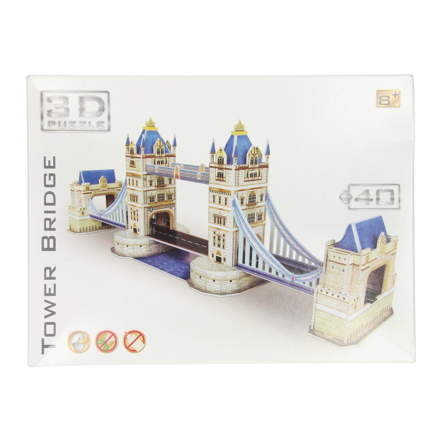 3D Puzzel - Tower Bridge - Bouwpakket - Bouw pakket