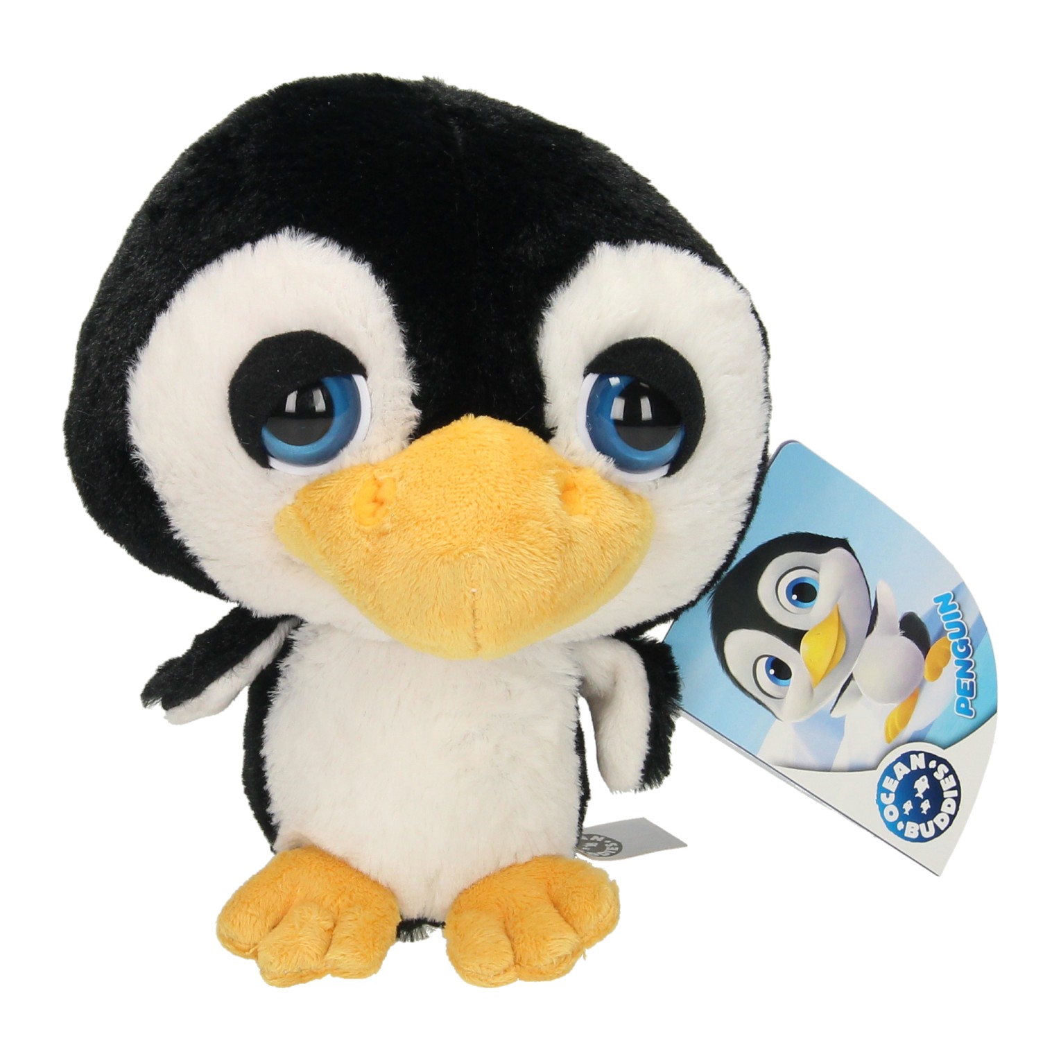 Peluche pingouin en peluche à BIG tête, 22 cm