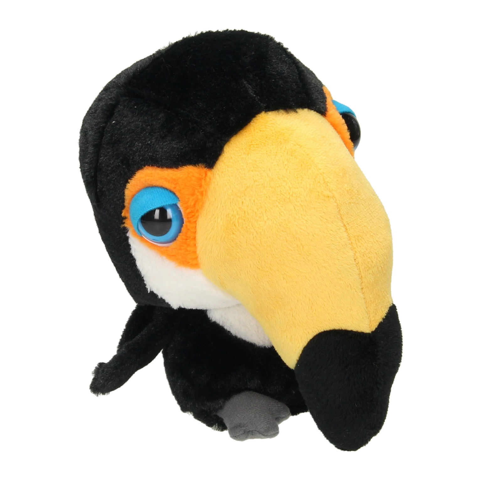 Knuffel Big Head Pluche Toekan, 22cm