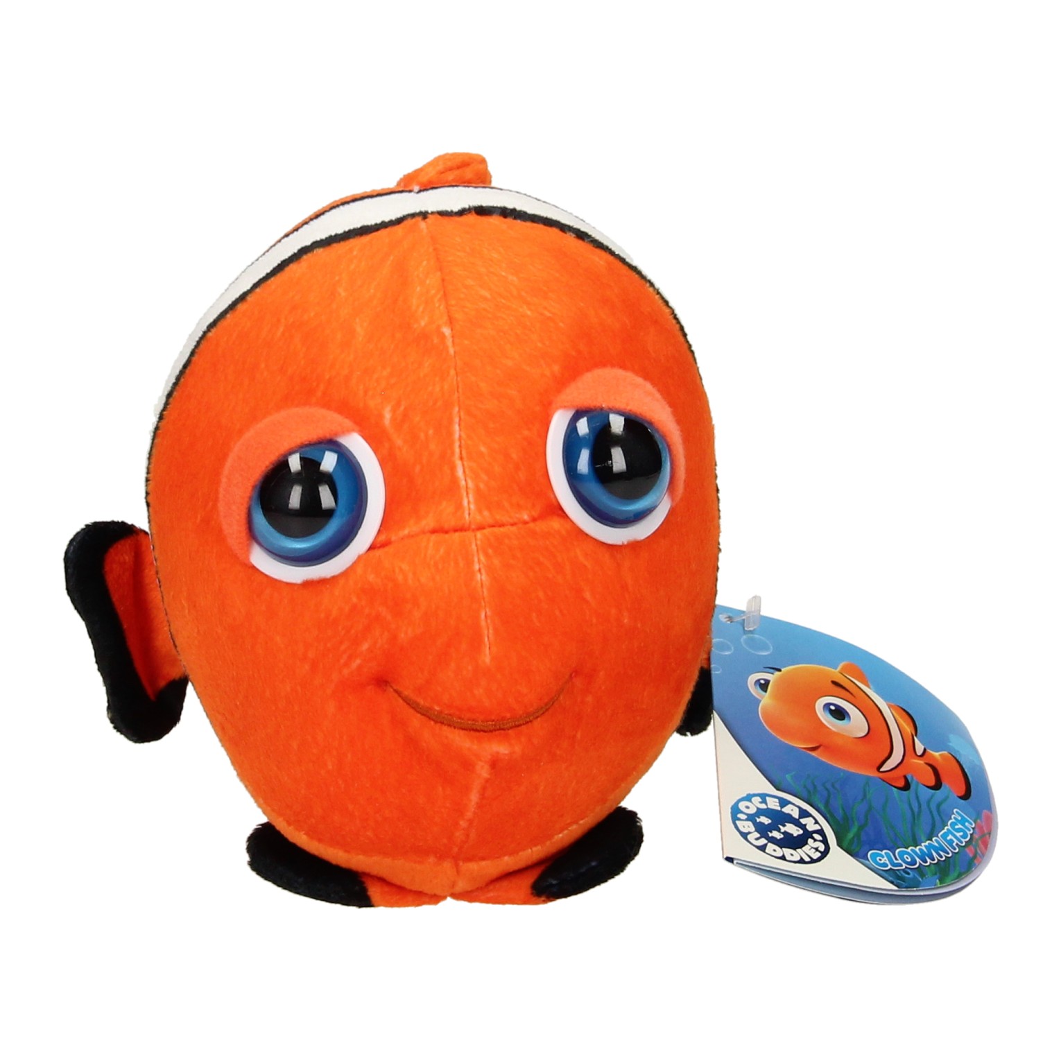 Peluche poisson clown en peluche BIG tête, 25 cm