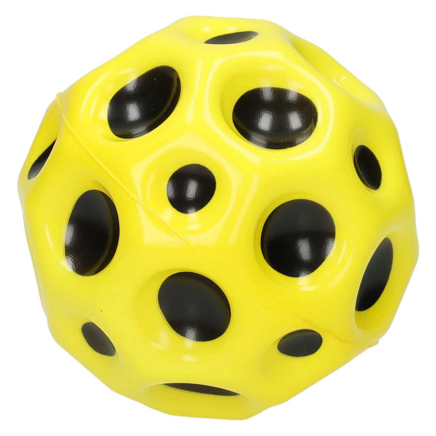 Balle rebondissante Lune, 9 cm