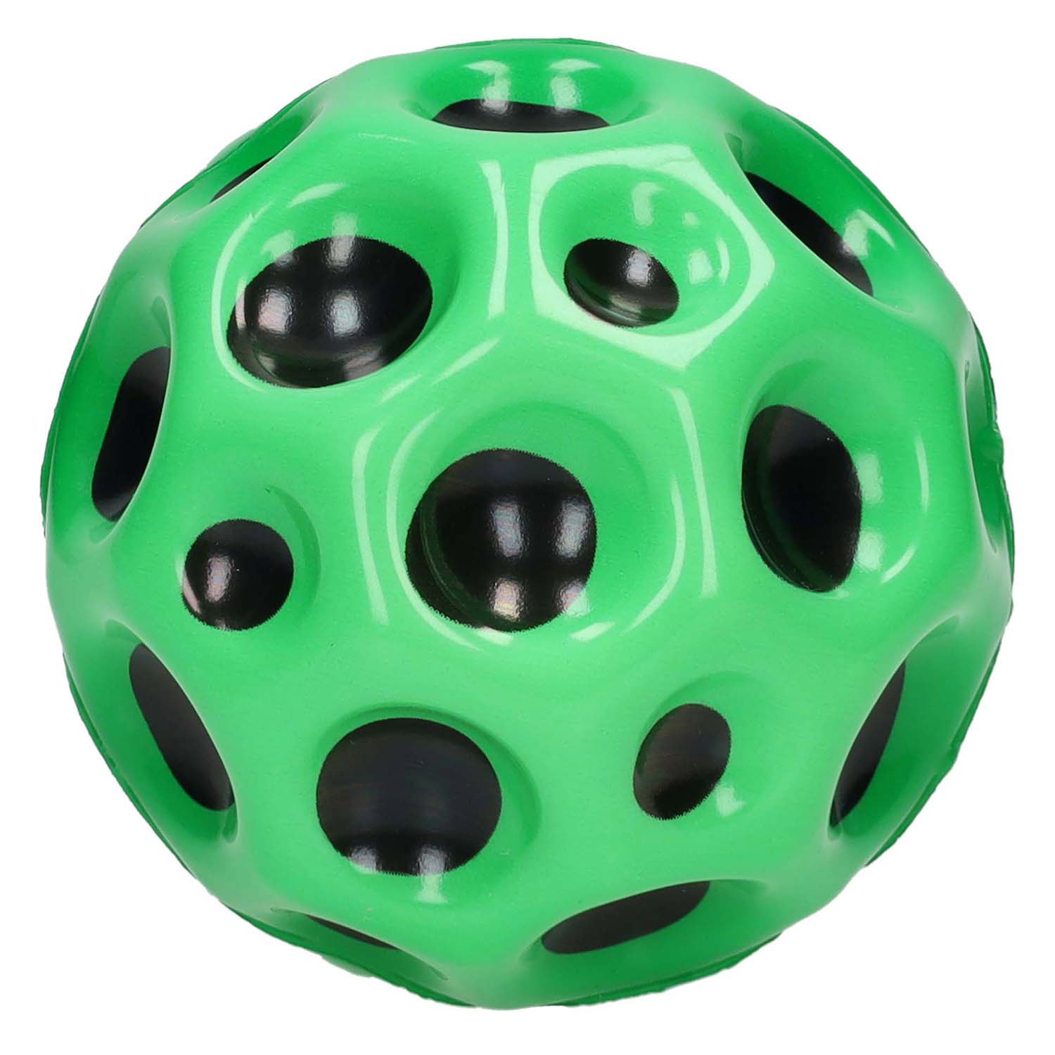 Balle rebondissante Lune, 9 cm