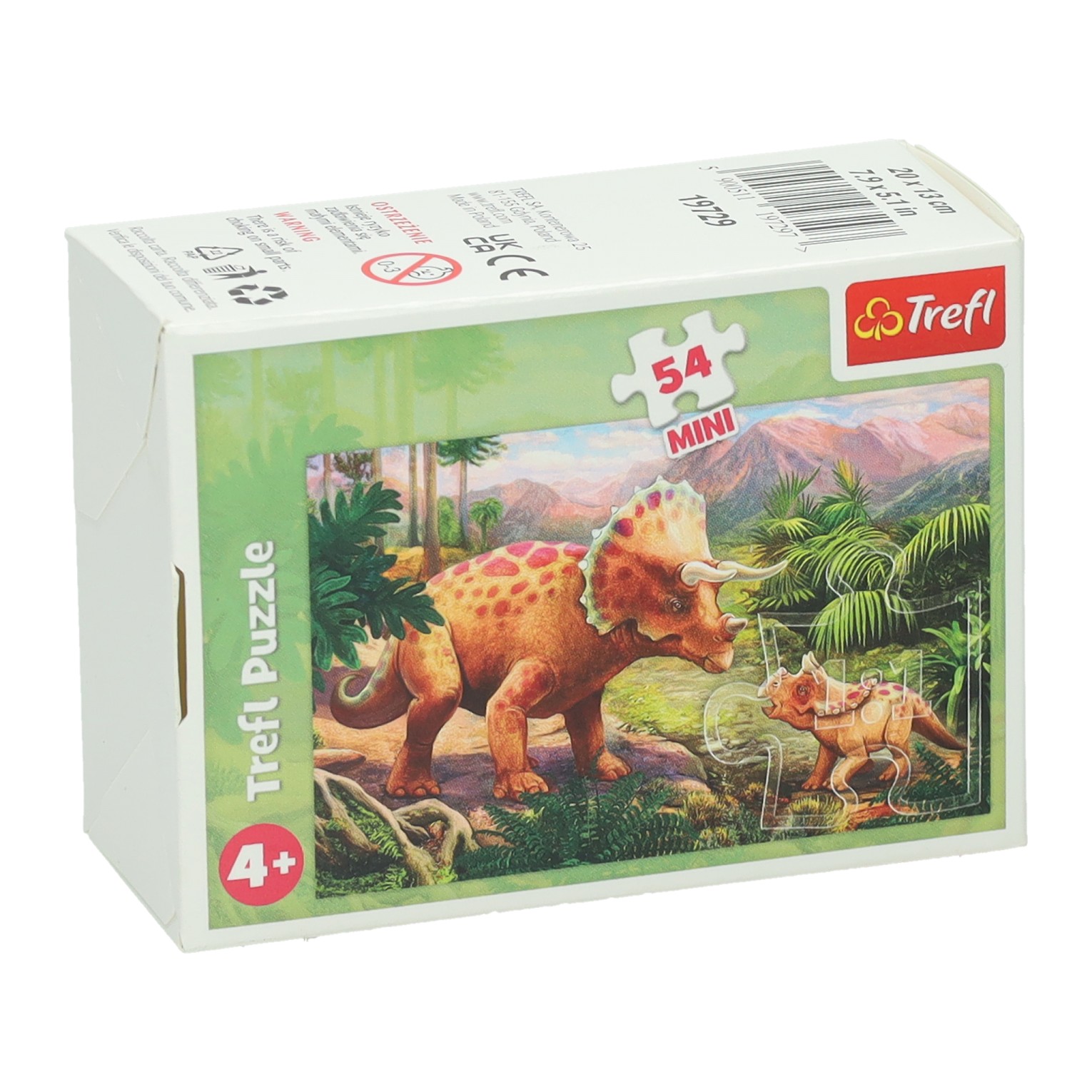 Mini puzzle Amazing Dino, 54 pièces.