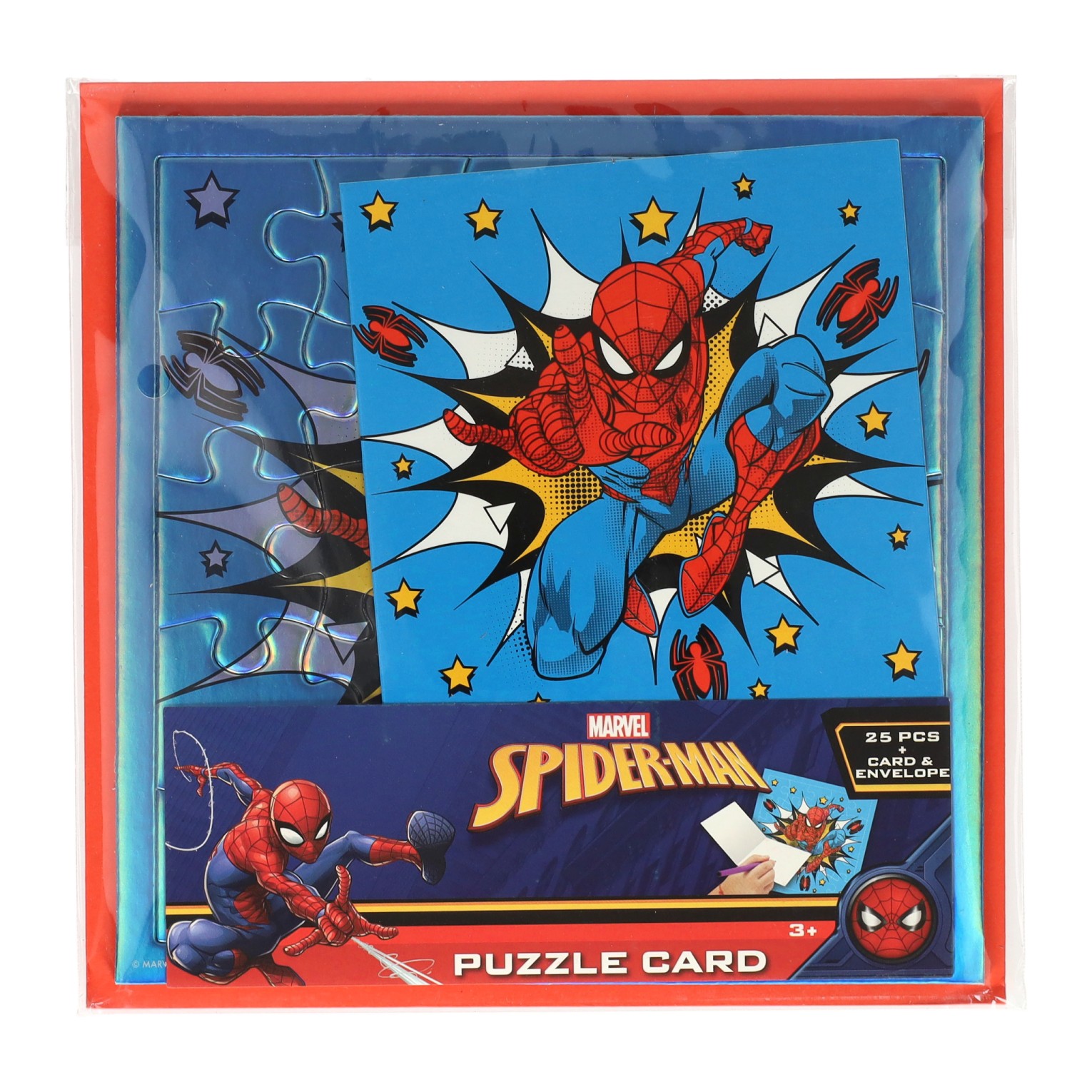 Legpuzzel Kaart Spidey met Kaart en Envelop